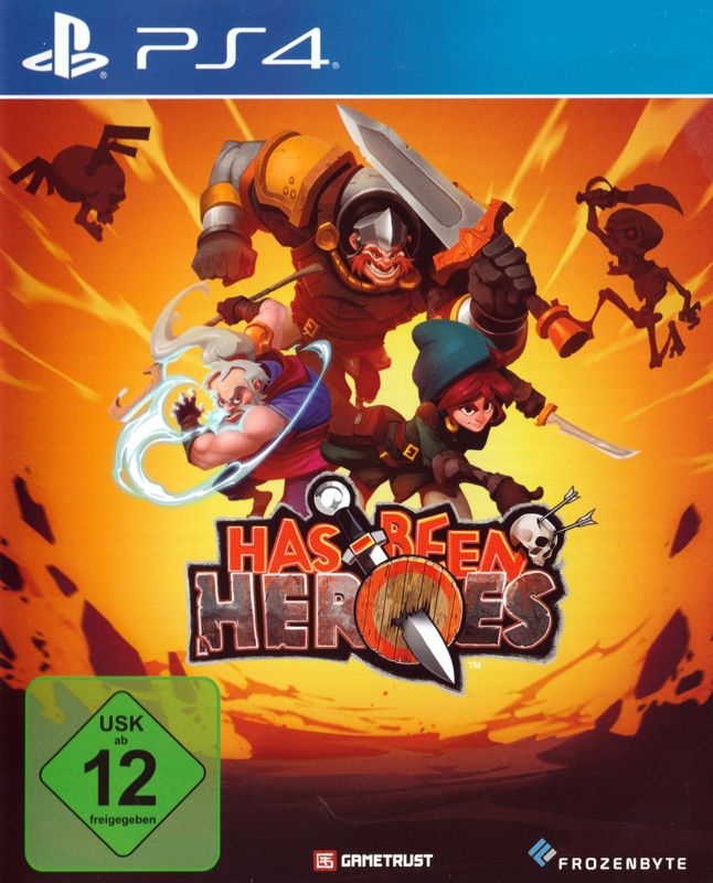 Has-Been Heroes box art for Playstation 4